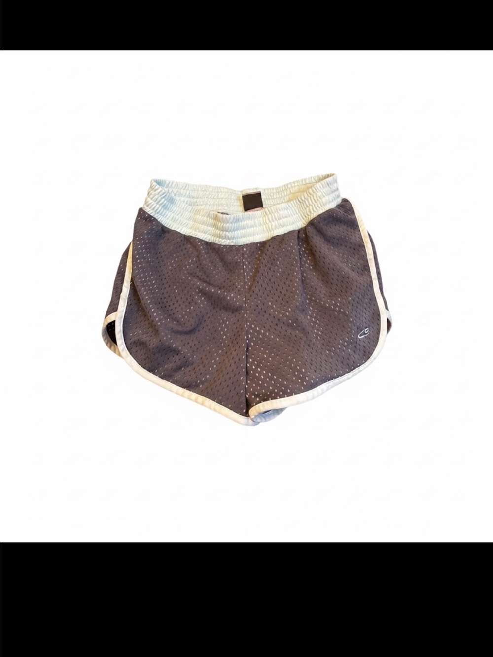 Women's Champion Duo DryGrey Athletic Shorts with White Trim Size Medium